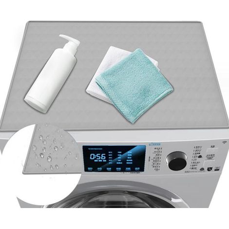 Housse pour machine à laver, dessus, antidérapante, housse anti-poussièreAZC-AquaForge (1/5)