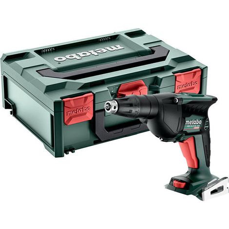 Metabo – Visseuse à plaque de plâtre 620062840 – Alimentation batterie 18V – Moteur Brushless – Vissage rapide en série – Compacte et légère