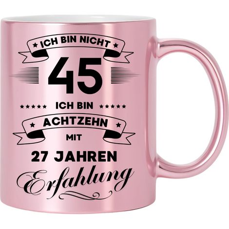 Tazza divertente, regalo per un 45° compleanno (1/2)