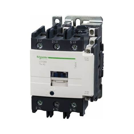 Schneider LC1D80Q7 TeSys LC1D - contactor - 3P - AC-3 440V - 80A - 380Vac coil