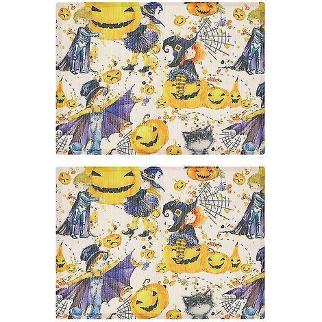 Lot de 2 sets de table pour décorations d'Halloween (1/3)
