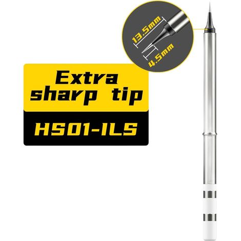 FNIRSI HS-01 Soldering Iron Tips FNIRSI Replacement Conical Soldering Tip HS01-ILS (1/3)
