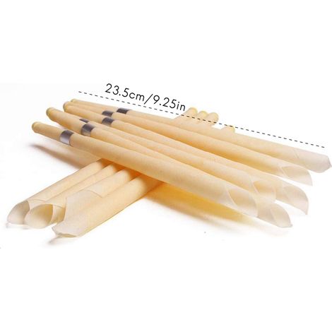 Nettoyage des oreilles parfumé, élimination du cérumen, bougies auriculaires parfumées indiennes, soins sains (1/5)