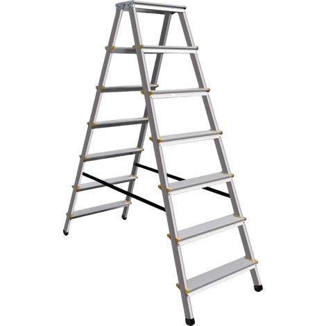 AWTOOLS DRABINA TABORET 150kg 7 STOPNI (1/5)