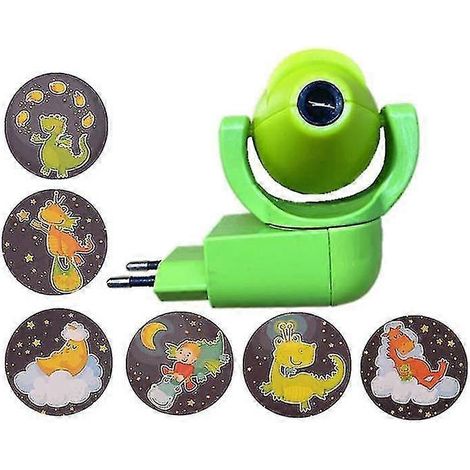 Star Moon Animal Projector Led Projector 6 Images Sensor Eu Plug Night Light For Kids Baby Bedroom Decorationn (1/4)