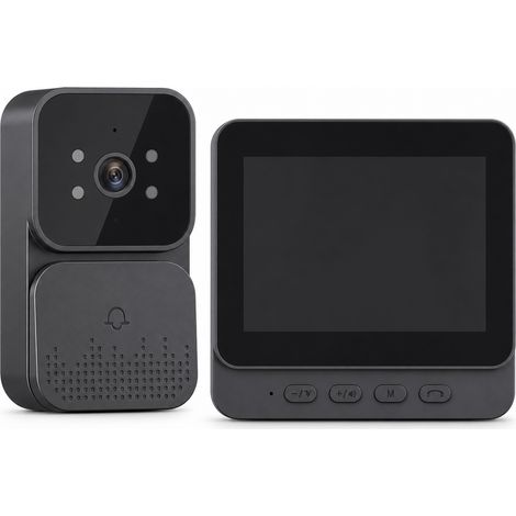Wireless Digital Door Viewer with Camera Door Intercom (1/5)
