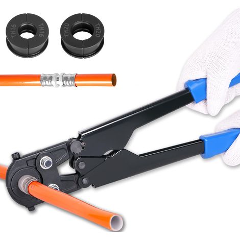 Pince à sertir pour tube composite PEX TH16 TH20 (1/5)