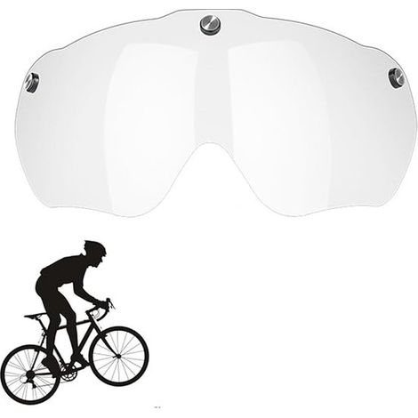 Magnetische Brille, abnehmbares magnetisches Visier für Fahrradbrillen, Windschutz für Fahrradhelme, Sport und Sicherheit (Minuspol) (1/5)
