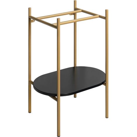 Sapho Puno - Metall-Untergestell für Waschbecken, Gold matt SKA590-5 (1/5)