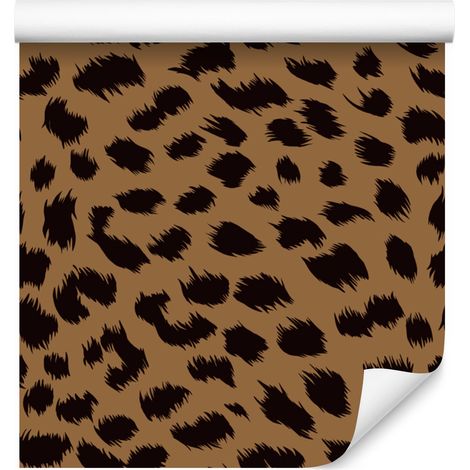 Papier peint imitation peau d'animal, rouille, or et ocre, 50 x 1000 cm (1/5)