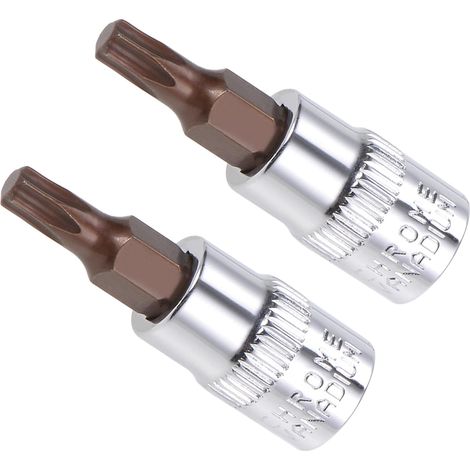 Embouts de Tournevis Torx T20 1/4" Drive 1,5" Long, 2 Pièces (1/5)