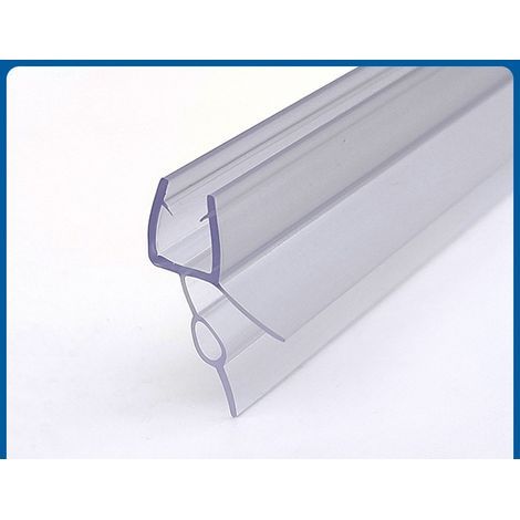 Joint de porte de douche 70 cm – Étanchéité pour vitre 8 mm – Installation sans colle – PVC flexible résistant aux moisissures (1/4)