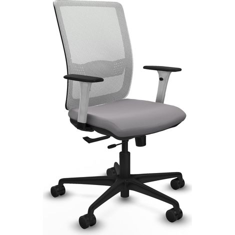 Chaise de bureau piqueras y crespo Haches blanc soutien lombaire (1/2)