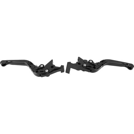 1 paire de leviers d'embrayage pliables pour moto, poignée de frein réglable en alliage d'aluminium pour Forza x-adv ADV noir. (1/5)