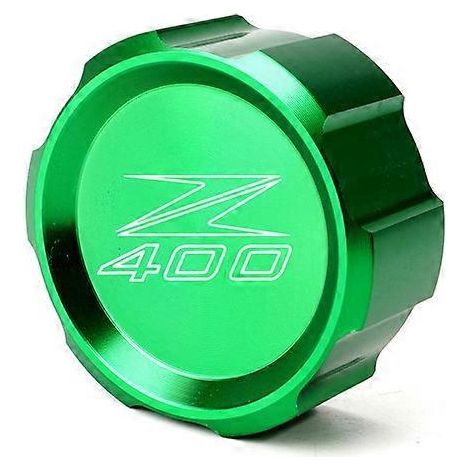 Accessoires moto MOWOK pour Kawasaki NINJA400 Z400 18-22 : couvercle de pot d'huile arrière modifié (Z400 verte) (1/5)