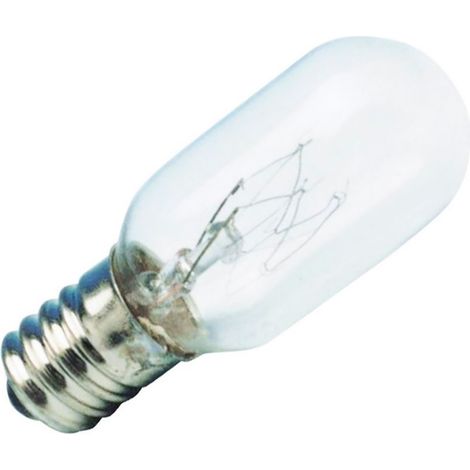 Ampolla tubolare a incandescenza E-14, 15 W, 22 x 56 mm