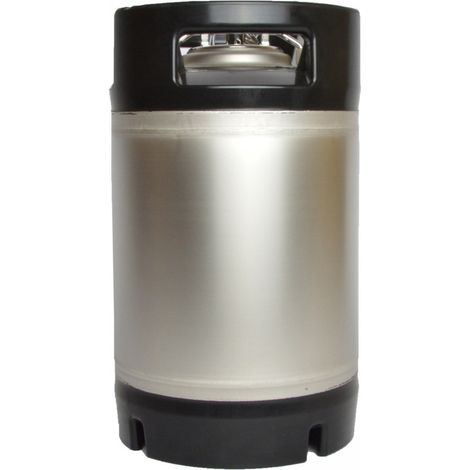 Brewferm Soda-Keg Druckfass, Edelstahl - 19L Fass für Hobbybrauer - Einfaches Befüllen & Reinigen, Größe: 19 L