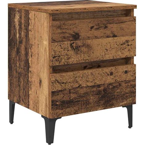 Maison Exclusive - Nachttisch Altholz 40 x 35 x 50 cm Holzwerksto