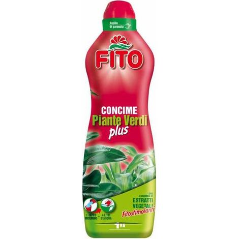 Abono líquido para plantas verdes Plus, 1 kg, Fito