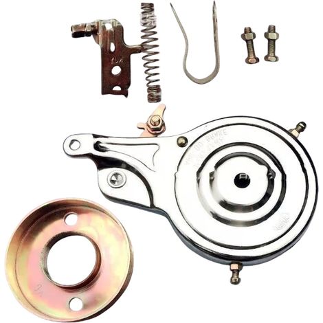 Tambour de frein arrière de vélo avec plaquettes de frein épaisses et accessoires