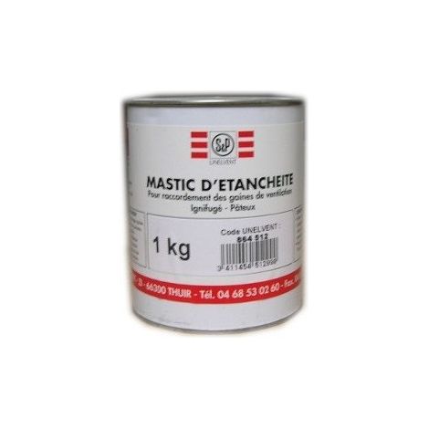 Mastique Acrylique 1 KG - 863180 S&P UNELVENT - 863180 (1/2)