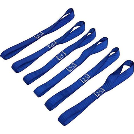10 Pièces29.5cm Sangles D'arrimage à Cliquet pour Cercleuse Bas ATV, UTV, Moto et Bantam (1/5)