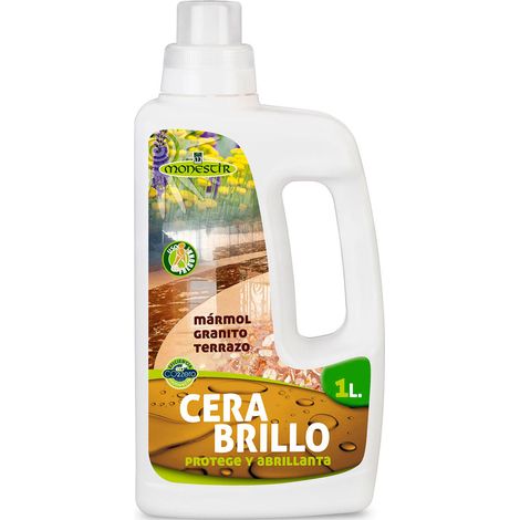MONESTIR GH017SM Cera Brillo Suelos De Mármol y Terrazo 1L - ref: GH017SM