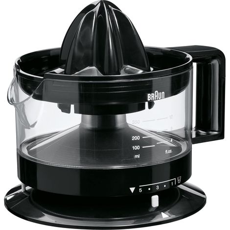 Braun CJ3000 BK Zitruspresse mit Schale