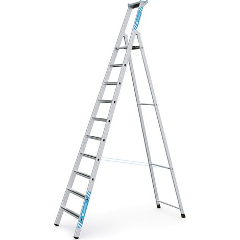 ZARGES Saferstep S - LM-Stufen-Stehleiter 10 Stufen (1/5)