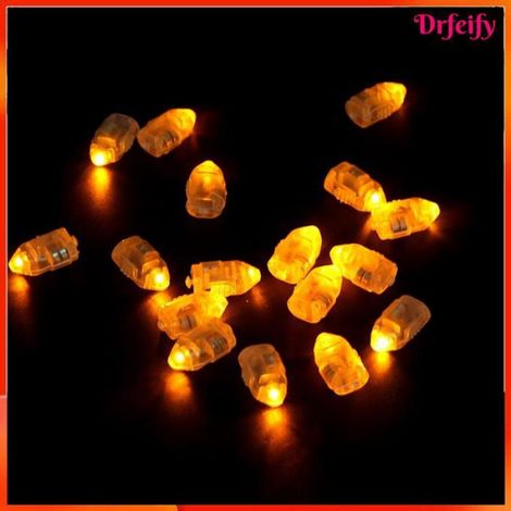 Lumières décoratives LED - - Lot 50 - Étanches - Multicolore - Piles AG3 incluses (1/5)