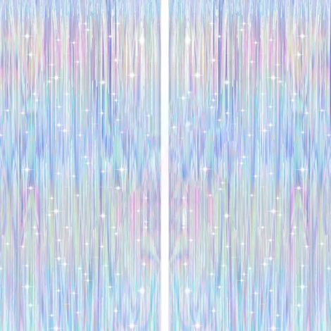 Lot de 2 rideaux à paillettes pour anniversaire, rideaux métalliques scintillants pour fenêtre, traitement décoratif de fenêtre, rideaux lumineux scintillants pour salon et occasions festives (1/5)
