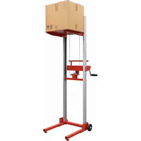 Minihochhubwagen - Max. Hubhöhe 1250 mm / Min. 135mm - Max. Tragfähigkeit 80kg - STD
