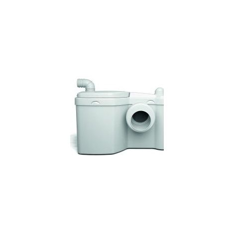 Watermatic – Broyeur WC 2 entrées 470W – Raccordement 1 WC + 1 lave-mains – Diamètre d'entrée 100 mm – Compact et silencieux