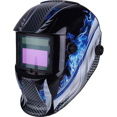 Casque de soudage à assombrissement automatique solaire, masque pour soudeur à arc TIG/MIG, outil de protection pour meuleuse (1/5)