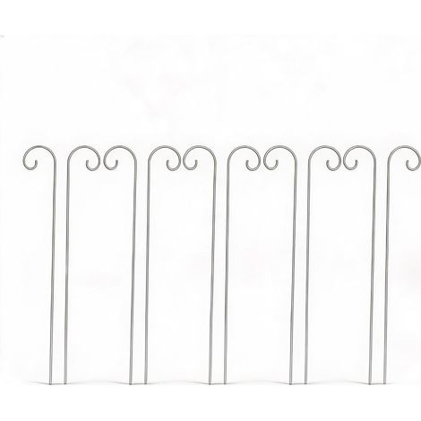 30 Pcs Plant Tag Hooks, Garden Plant Sign Hooks, Stainless Steel Garden Markers Plant Sign Stake for Flowers, Pots, Plants (1/5)