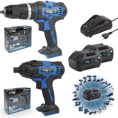 Avvitatore a percussione + Avvitatore a impulsi + Kit ONE4ALL 4.0 - ENG PRO (1/5)