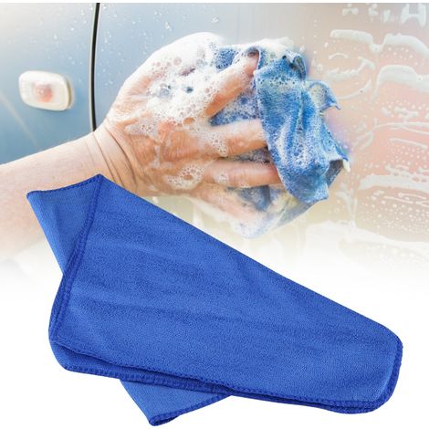 Serviette absorbante en microfibre pour le lavage et l'entretien automobile, outils de nettoyage, 30 x 70 cm (1/5)