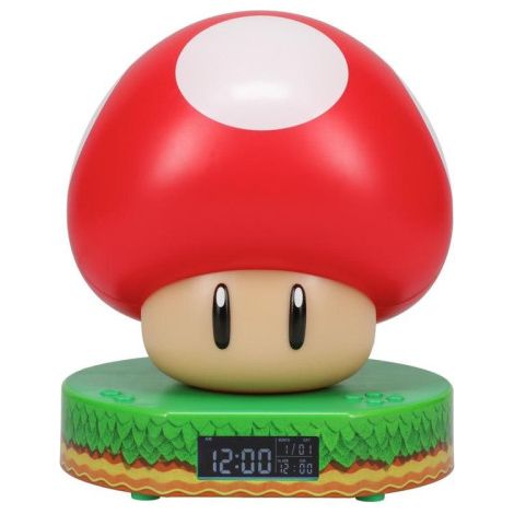 Despertador Digital Paladone Super Mushroom Multicolor