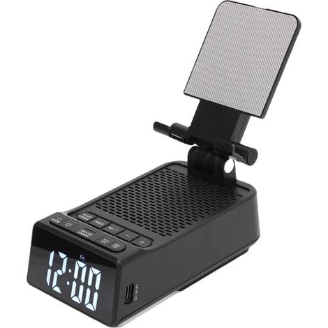 Support de Téléphone Portable - Support Réglable 180 ° avec Haut - Parleur (1/5)