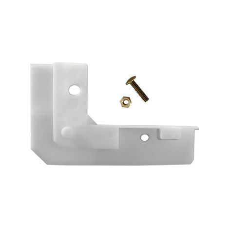 2 PZ STAFFA SOSTEGNO VALVOLA CON VITE RONDELLA ZINCATA SARA-ECO- PUCCI- pezzi 1 (1/2)