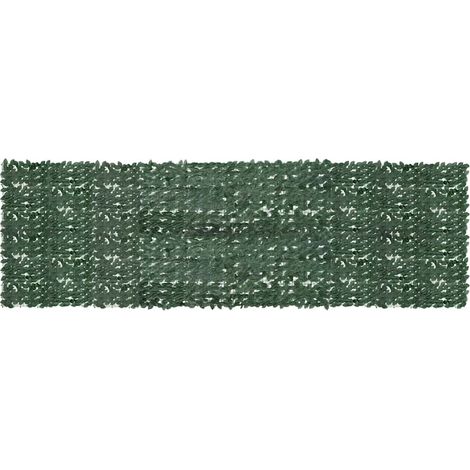 vidaXL Toldo para balcón con hojas verde oscuro 500x150 cm (1/5)