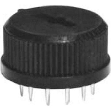 KYOCERA/AVX 9341760003 9341760003 Commutateur rotatif 150 V DC/AC 130 mA Positions de commutation 3 15 ° 1 pc(s) C580142
