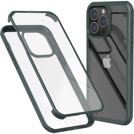 Funda para iPhone 15 Pro, erbord Guardian, verde (1/3)