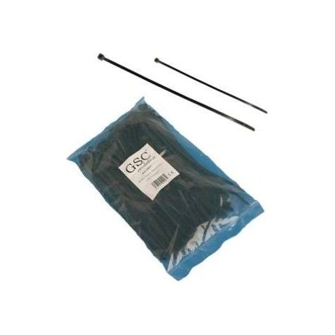 Schwarzer Flansch (380 mm lang x 4,8 mm breit) GSC 0900098