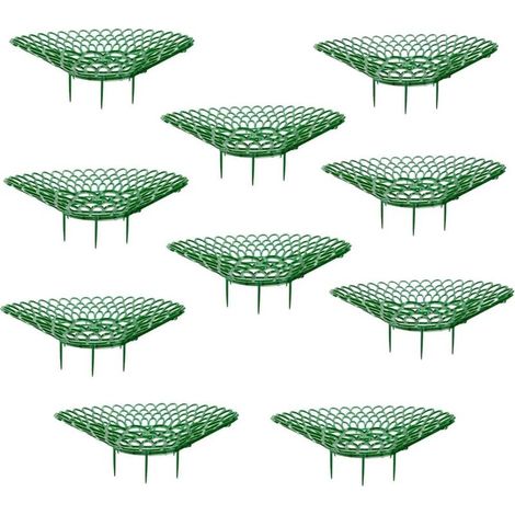 10 supports pour fraises, support pour fraises de jardin, support pour plantes de fraises pour diverses plantes telles que tomates, poivrons