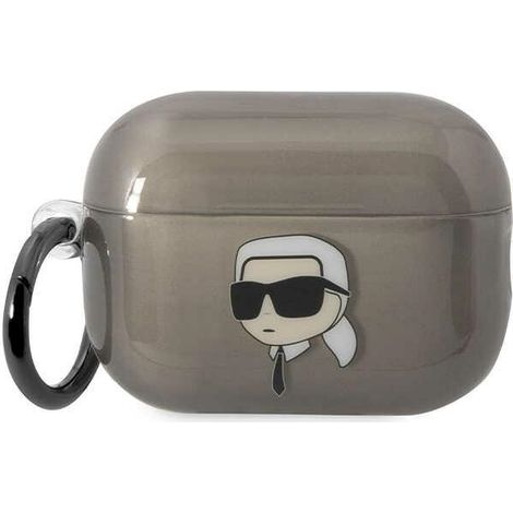 Funda Karl Lagerfeld KKLAP2HNIKTCK para AirPods Pro 2 (2022/2023) negra/negra Ikonik Karl Lagerfeld (1/4)