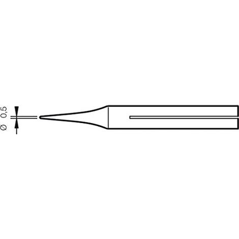 Embout à souder B03D 0.5mm Pour 14ST à partir de JBC 0150300 (1/2)