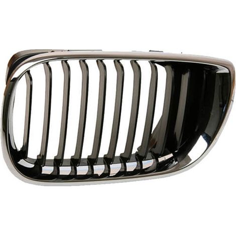 Grille de calandre avant gauche noire BMW Serie 3 E46 phase 2 2001-2005