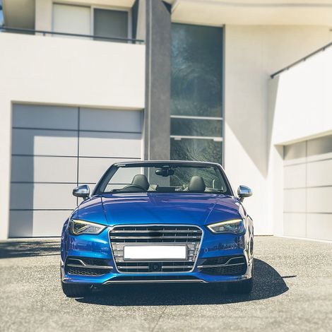 Fahrzeugmodifikation 13-16 Audi A3 S-line 8V, umgebaut mit Nebelscheinwerferrahmen im S3-Stil (ein Paar auf jeder Seite) (1/5)