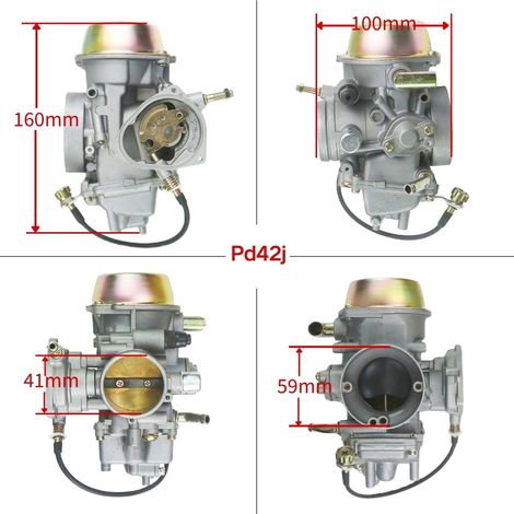 Carburateur PD42J Grizzly600 660 YFM600 Raptor660 5GT-14901-00-00 (1/4)